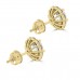 2.05 Ct Ladies Round Cut Diamond Stud Earring In 14 kt Yellow Gold